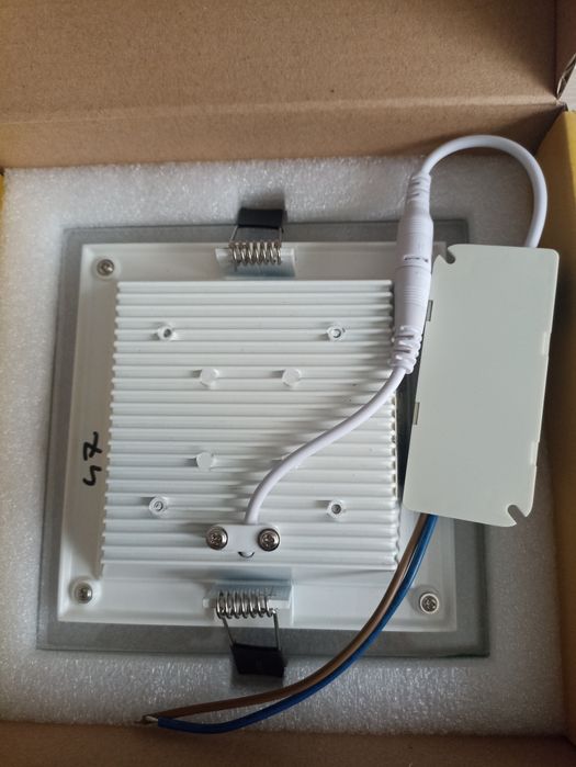 Lampa LED sufitowe oczko szklane