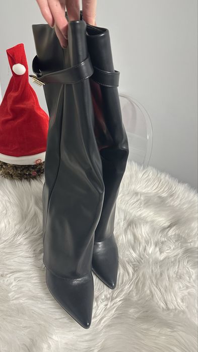 Kozaki 41  czarne Ideal shoes