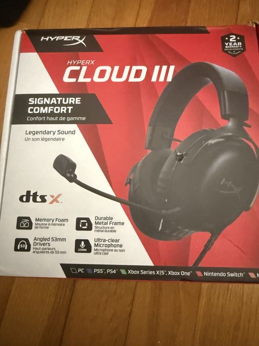 HyperX cloud 3 headset hyper X wired
