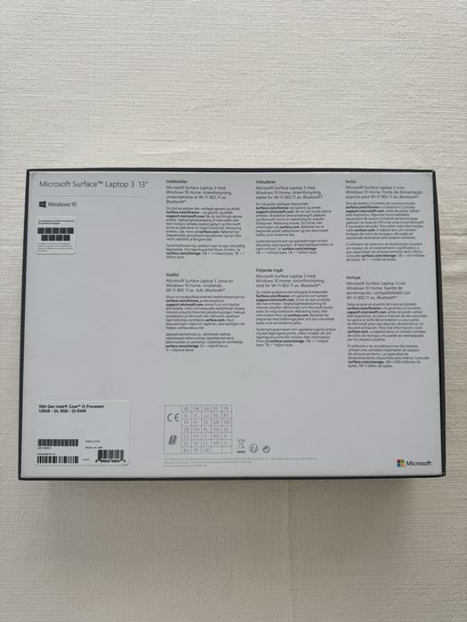 Microsoft Surface Laptop 3 (13,5”)