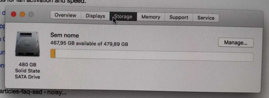 iMac 21,5 polegadas (2011) - i5 2,5GHz - 8GB DDR3 - SSD 500GB