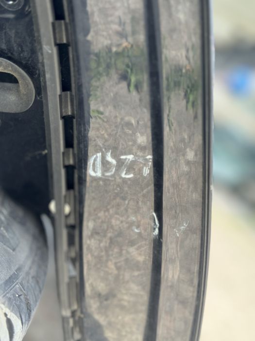 Задня права дверка Audi a6 c6 LZ5D  двері ауді а6 с6 синя