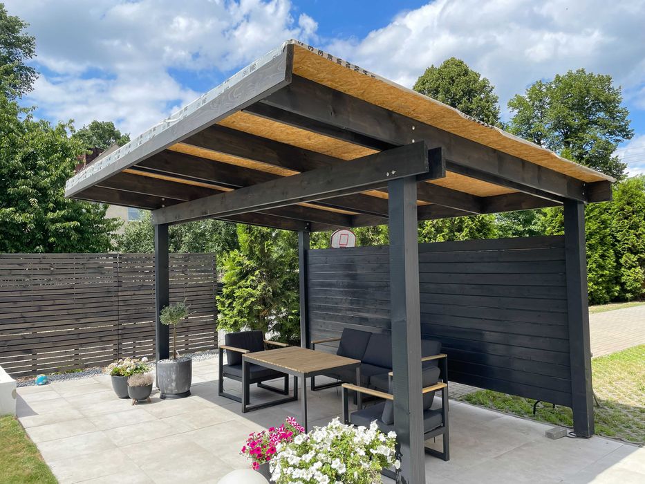 Pergola drewniana 500x375cm