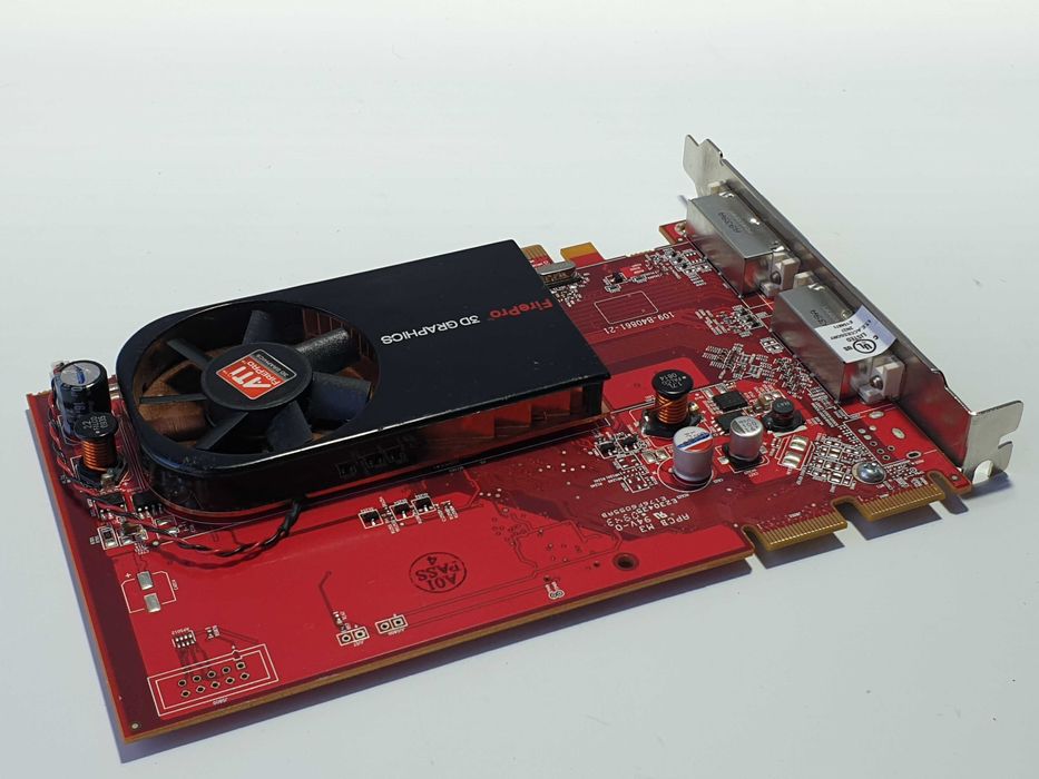 відеокарта ATI FirePro V3700 256MB PCIe x16 Workstation Graphics Card + DVI кабель