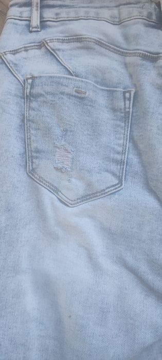 Spodnie damskie z jeansu