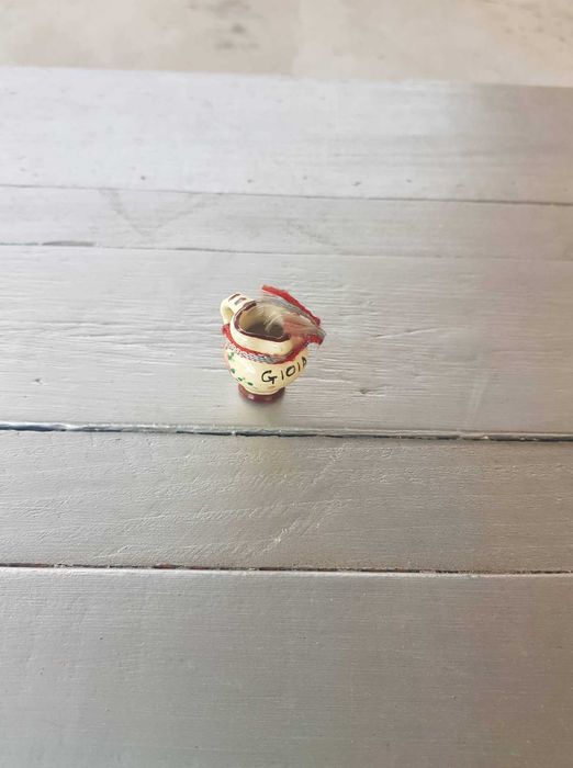 Caneca miniatura em faiança Gioia Italia