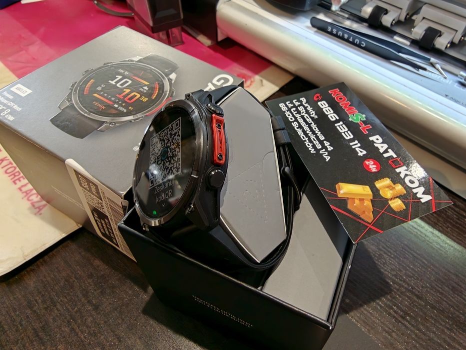 Garmin Fenix 8 47mm.. Nowy gwarancja producentA.. PAT-KOM