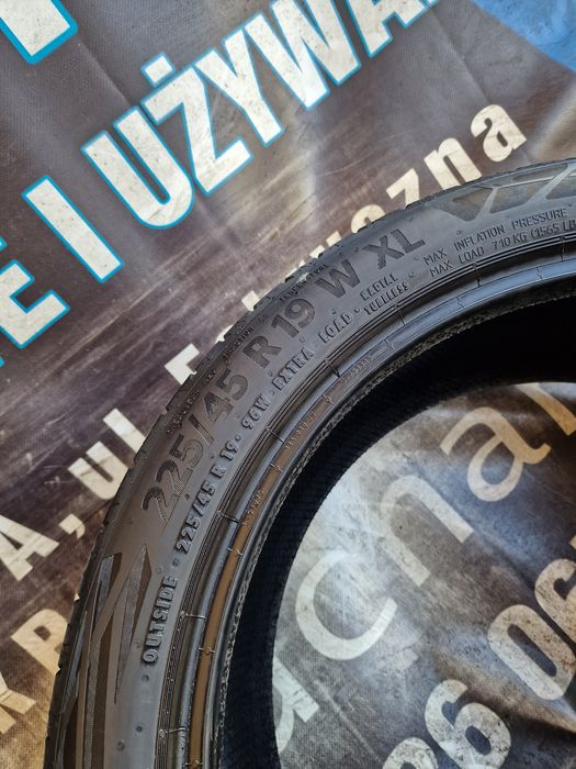 Opony letnie 225/45/19 Continental Ranflat Para 6mm