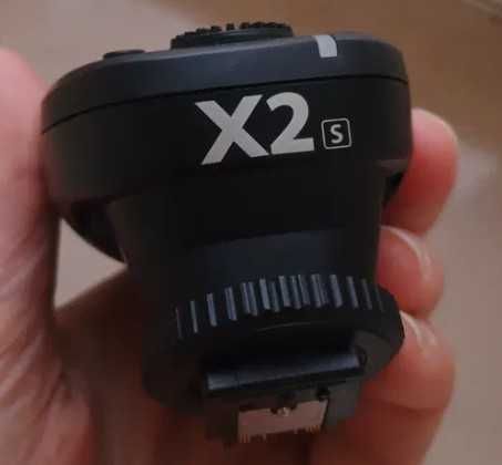 2 lampy błyskowe Quadralite Move X400 + nadajnik Navigator X2 Sony