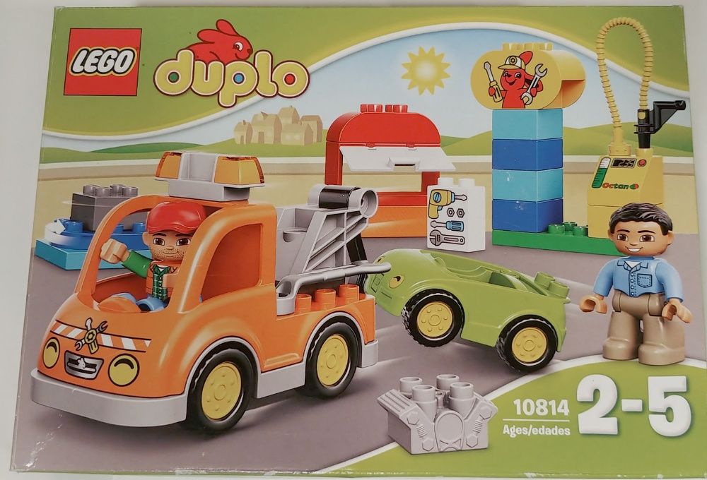 Klocki Lego Duplo Samochód pomocy drogowej laweta auto