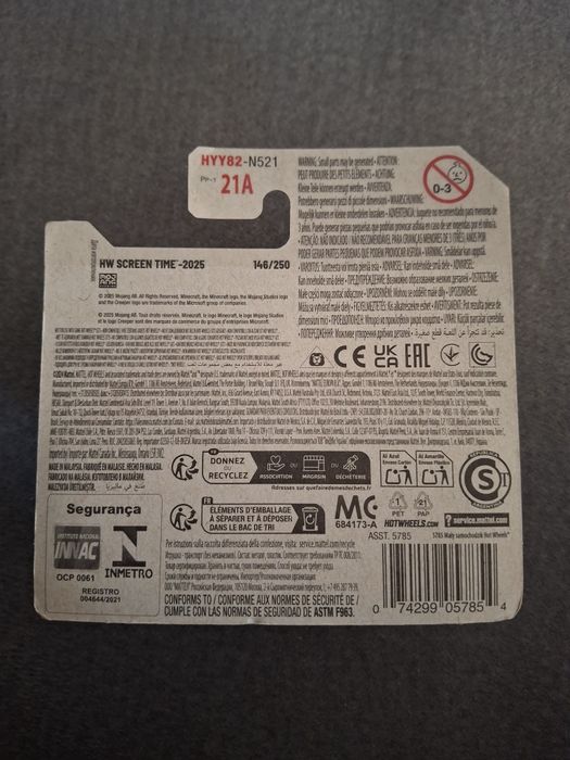 Hot Wheels Minecart Minecraft 2025