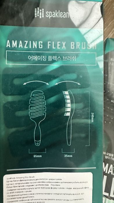 Щітка гребінець для волосся Корея Spaklean