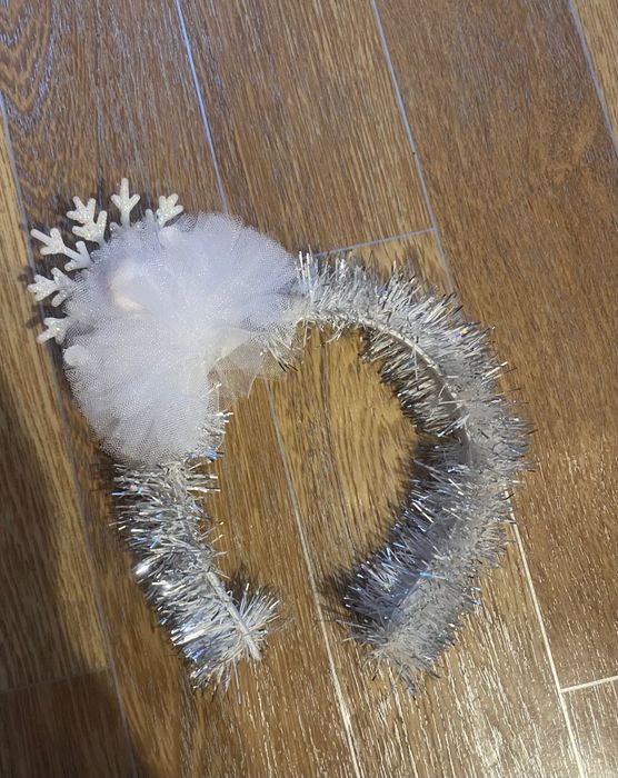 Новорічні обручі, капелюшок, сніжинка