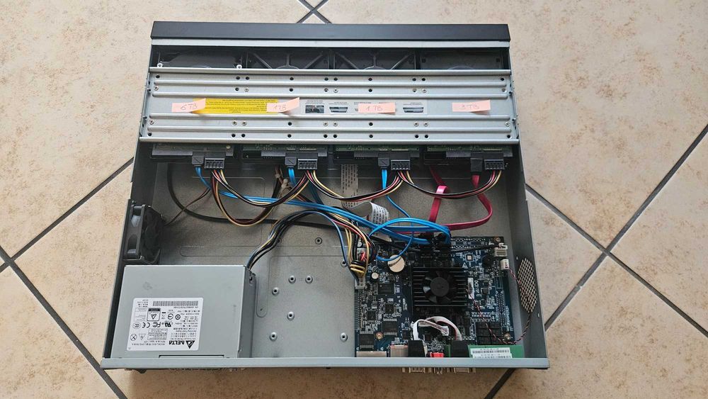 Rejestrator BCS-NVR3204-4K-II + Dyski 11 TB + Kamery