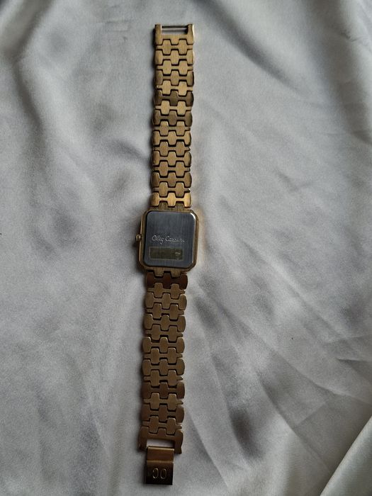 Złoty zegarek Oleg Cassini Swiss Quartz