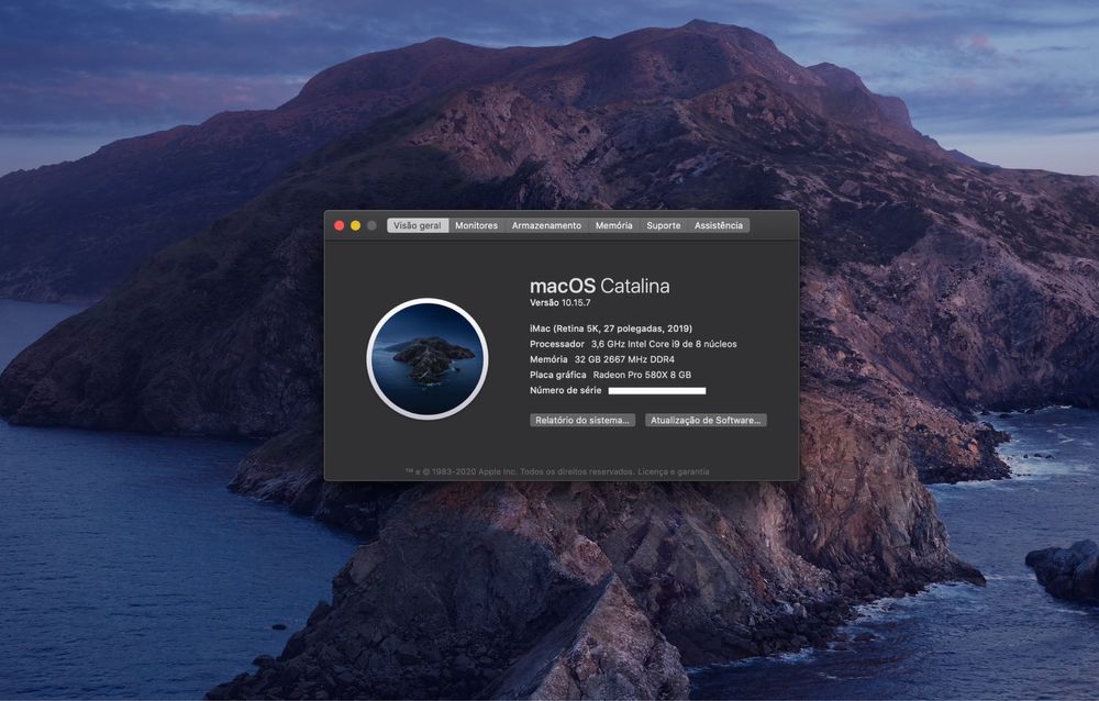 Imac 27” 5K | 2019 | i9 3,6 | 32GB | 1TB SSD64284519204097122