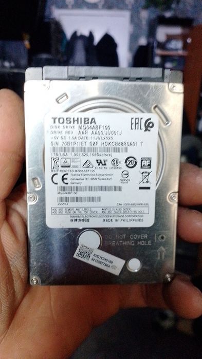 HDD 1 tb для ноутбука