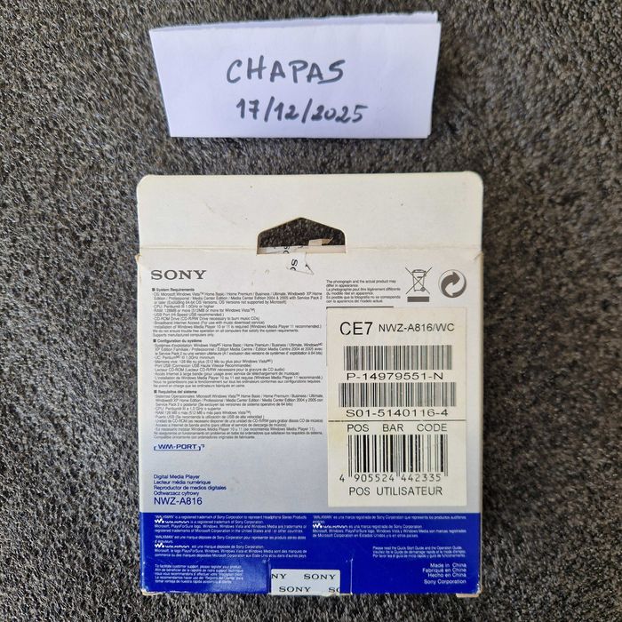 Sony Walkman NWZ-A816