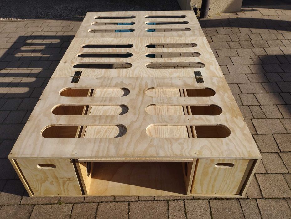 Zabudowa turystyczna box do kampera/vana partner/berlingo/T5/T6