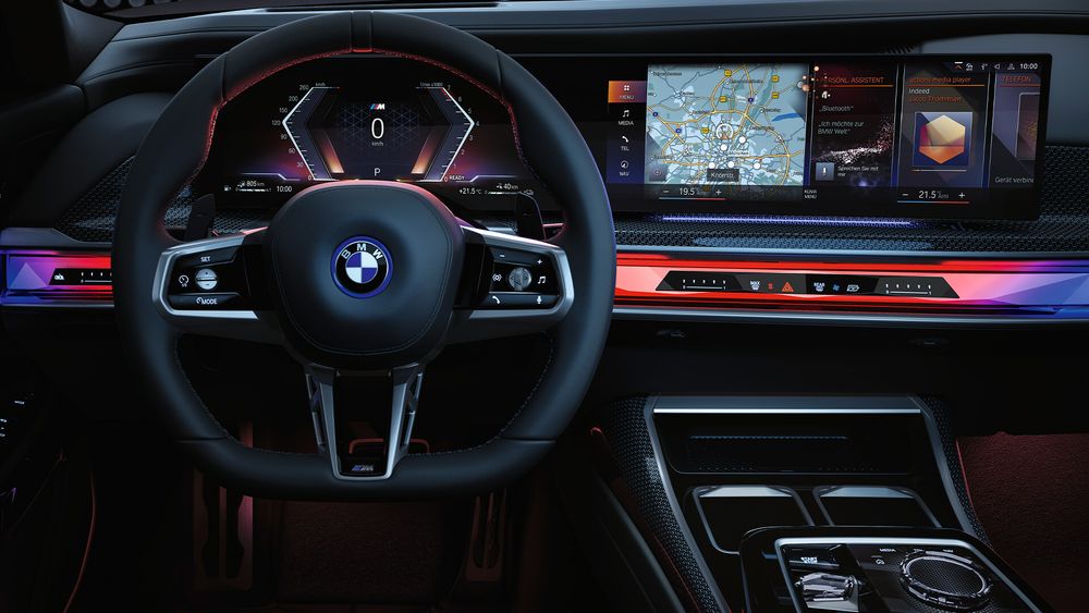 BMW Seria 7 Sedan kierownica