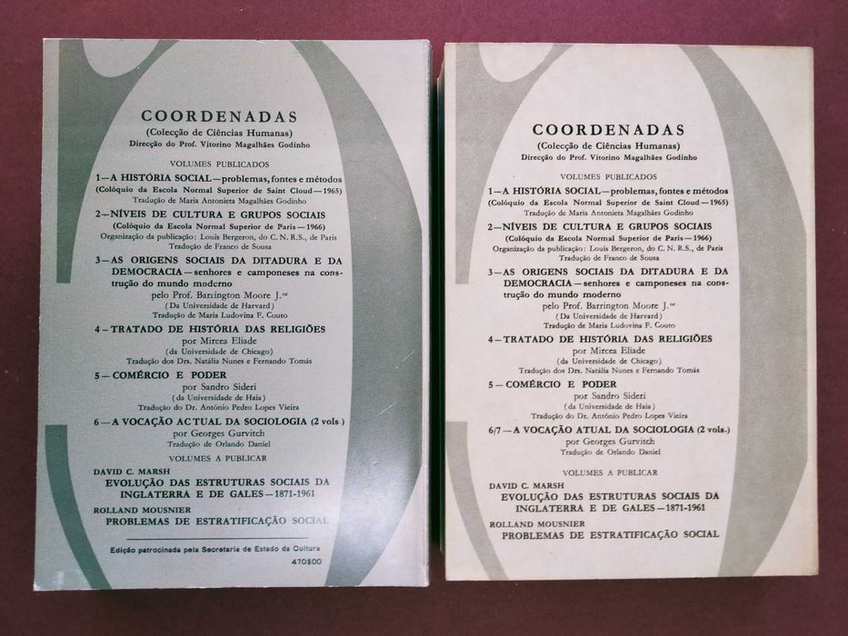 A Vocação Actual da Sociologia (2 Volumes) - Georges Gurvitch