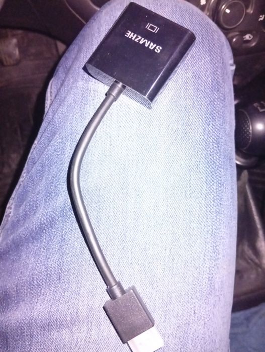 Hdmi vga переходник, адаптер, конвертер новый кабель