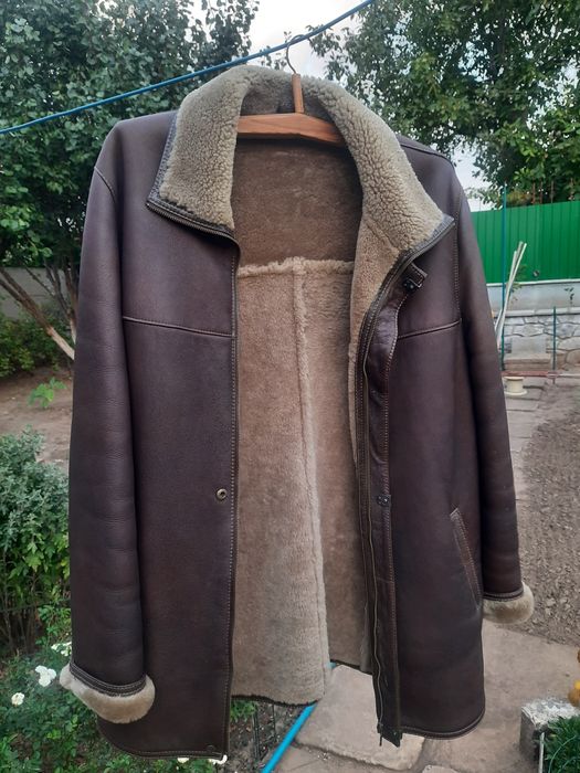 Дубленка кожаная