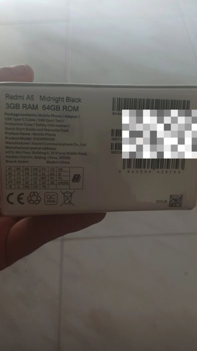 Xiaomi Redmi A5 Literalmente NOVO