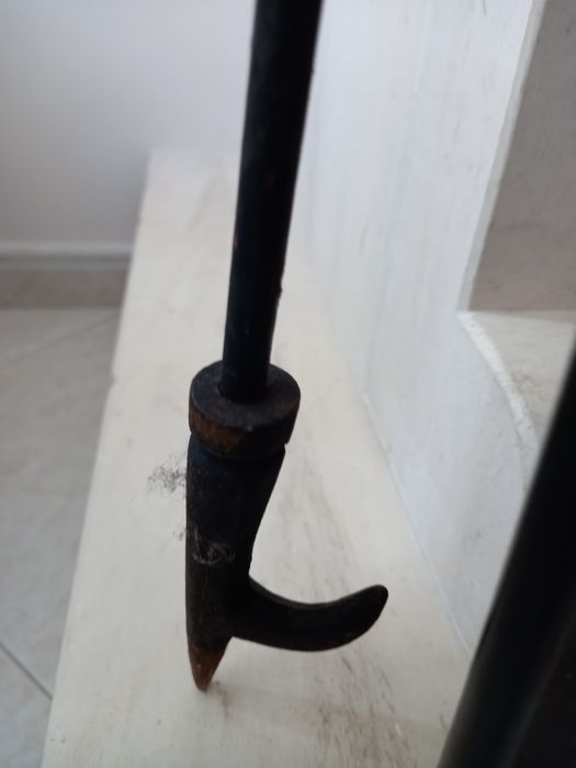 Conjunto 3 utensílios para Lareira em ferro macico
