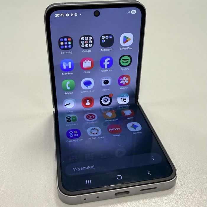 Smartfon Galaxy Z Flip 6 256GB Silver Shadow