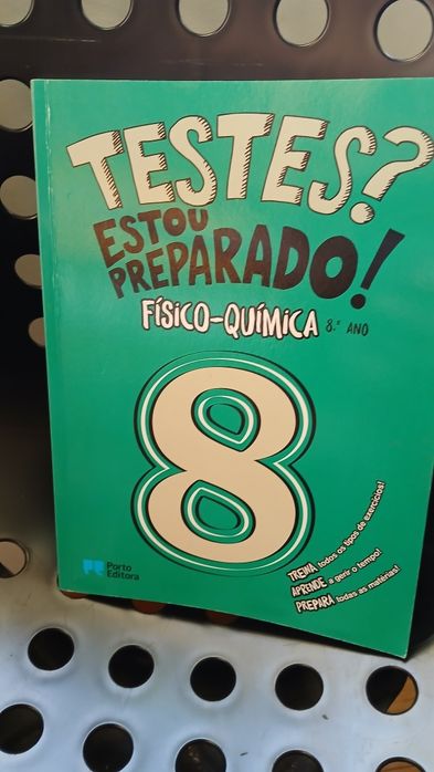 Cadernos de atividades e livros de preparação 8vo ano