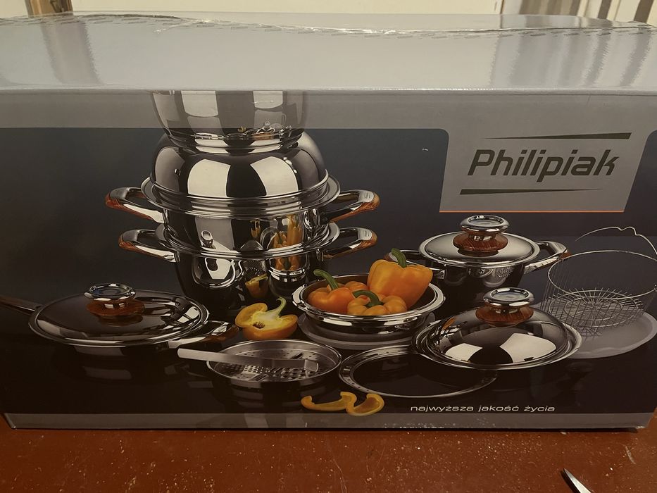 Komplet garnków philipiak