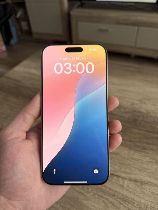 Айфон Apple IPhone 16 Pro Max 256 Desert Titanium, ИДЕАЛ, 97 % АКБ!