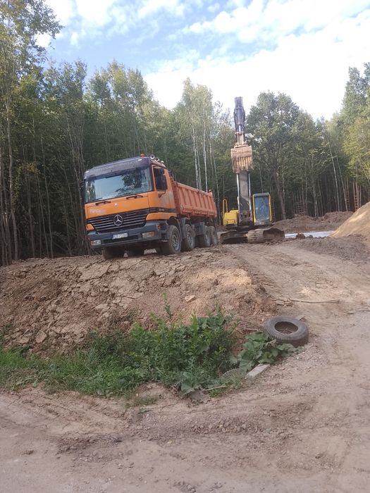 Prace ziemne minikoparka rozbiórki kompleksowo