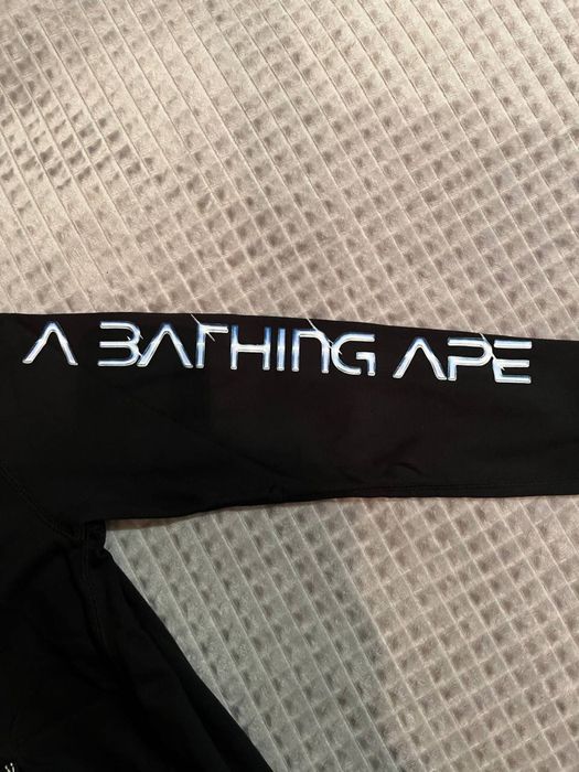 Кофта Bape чорно-сірого кольору