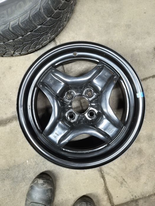 Opel 4x100x15 Felga stal struktura!