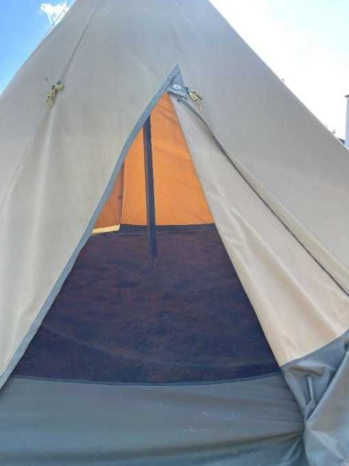 Namiot Premium Tentipi Safir 9 CP (Całoroczny, Tipi, Bushcraft) - Stan Idealny