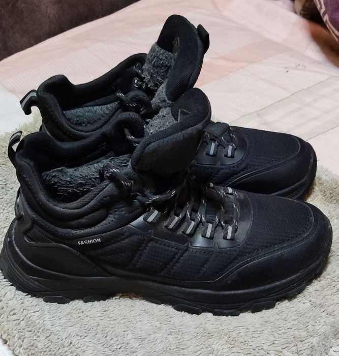 Мужские термо тактические водонепроницаемые  кросовки зимние