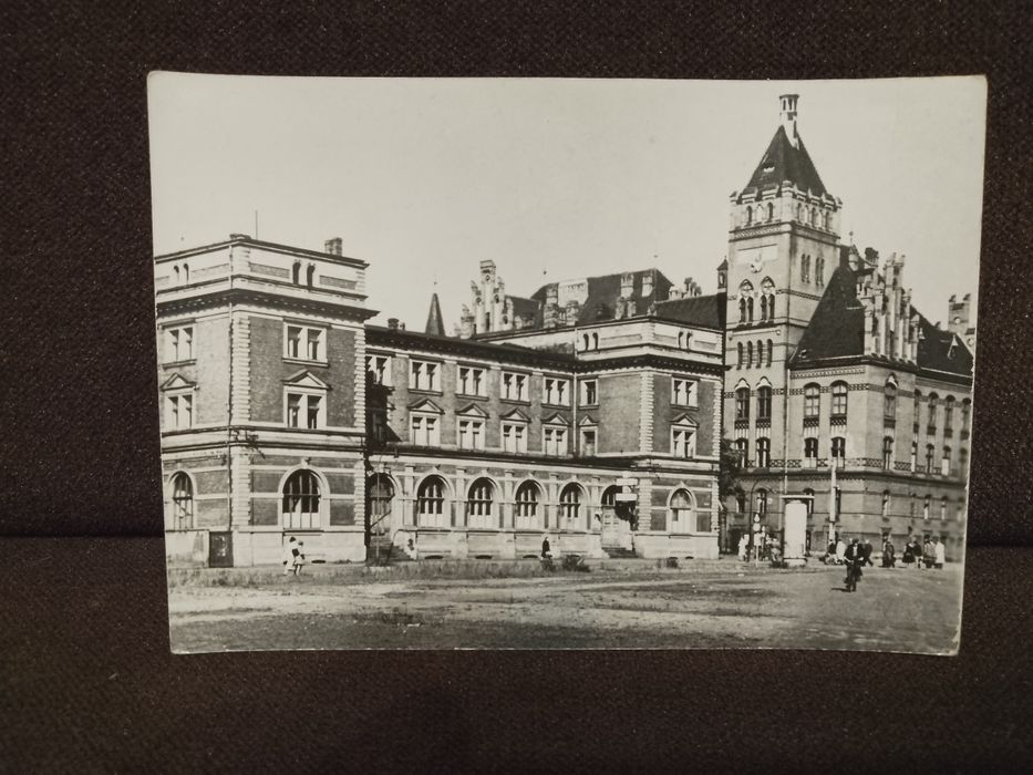 Gliwice , Politechnika Śląska , pocztówka.