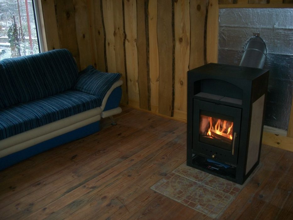 Баня Лазня Генератор Альтанка с отоплением и камином