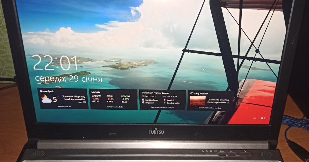 Ноутбук fujitsu в хорошому стані