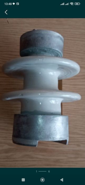 Ізолятор фарфоровий опорно-стрижневий ІОС-10-500 УХЛ1.