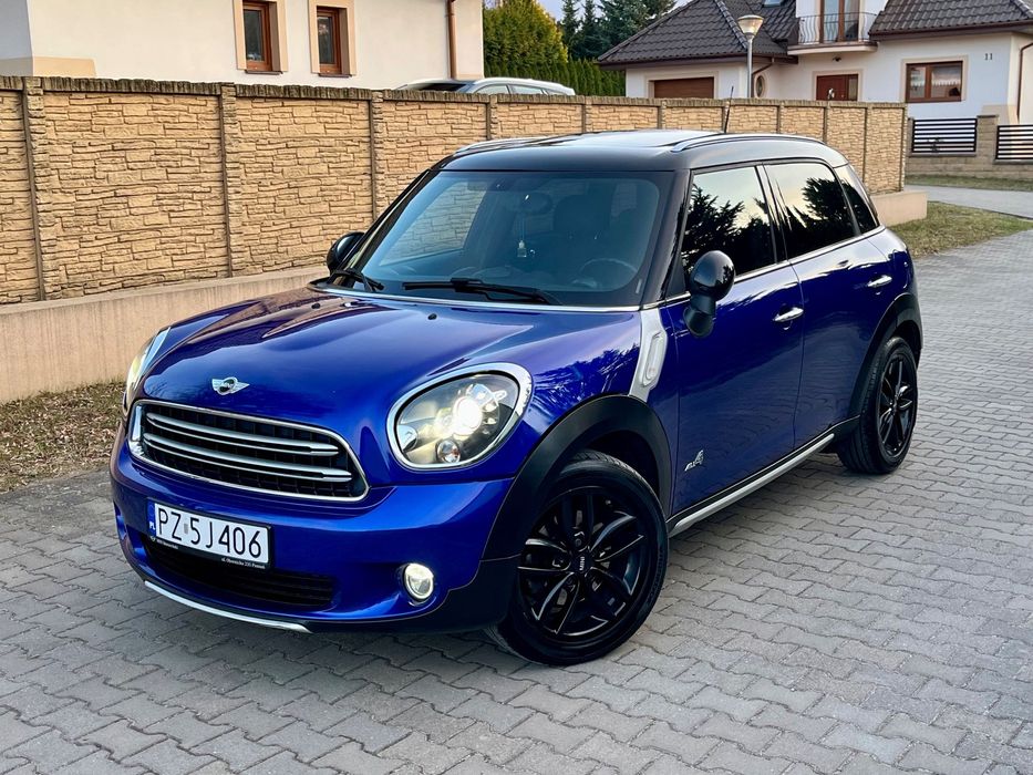 MINI Countryman ALL4|BiXenon|Led|Nawigacja|Panoramadach|PółSkóra|Perfekcyjny Stan