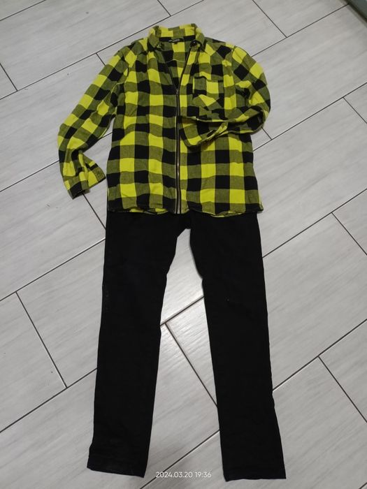 Koszula spodnie Reserved 164 zestaw jeansy