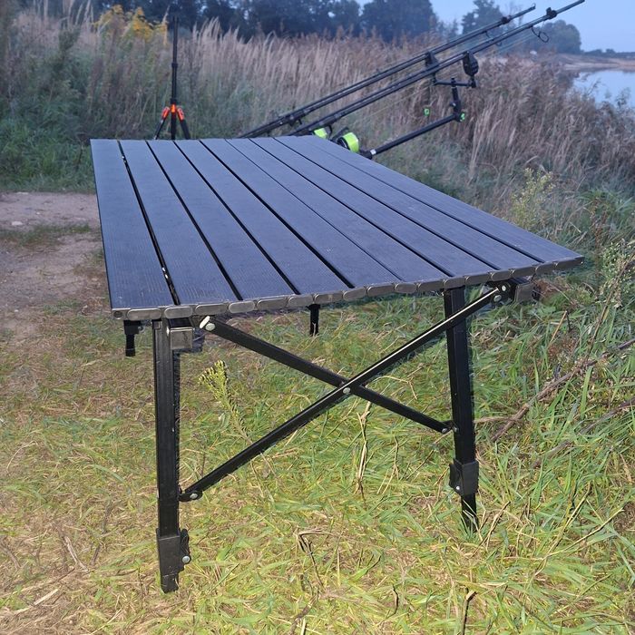 Stolik turystyczny składany "solar" karpiowy