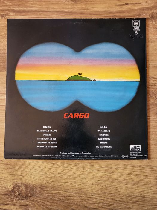 Men at work-cargo LP winyl