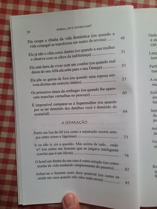Sorria, está divorciado