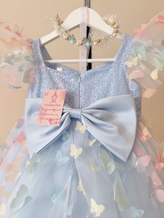 Святкове плаття - сукня метелик/ Нарядное платье  весна 104 110 116