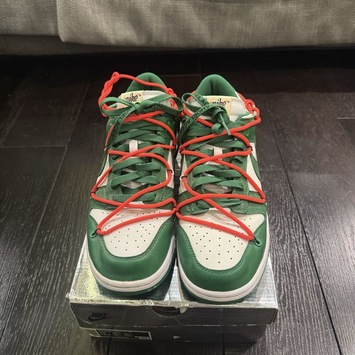 Оригинальные Nike Dunk Low x Off White, 46 размер, новые