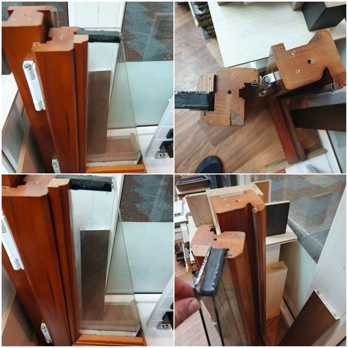 Продам деревʼяні вікна зі склопакетом